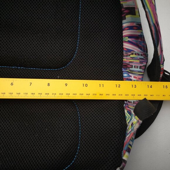 Reaction Kenneth Cole Multi Colored Unisex Zipper Closure Back Pack - Picture 11 of 12